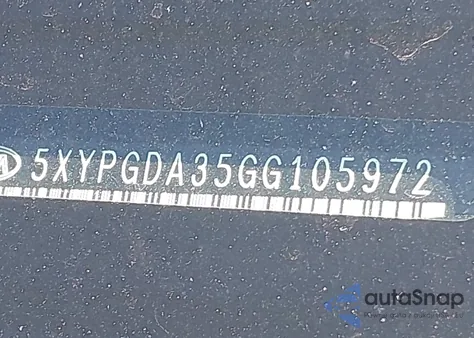 2016 Kia Sorento 2.4L Lx from USA, damaged, VIN 5XYPGDA35GG105972